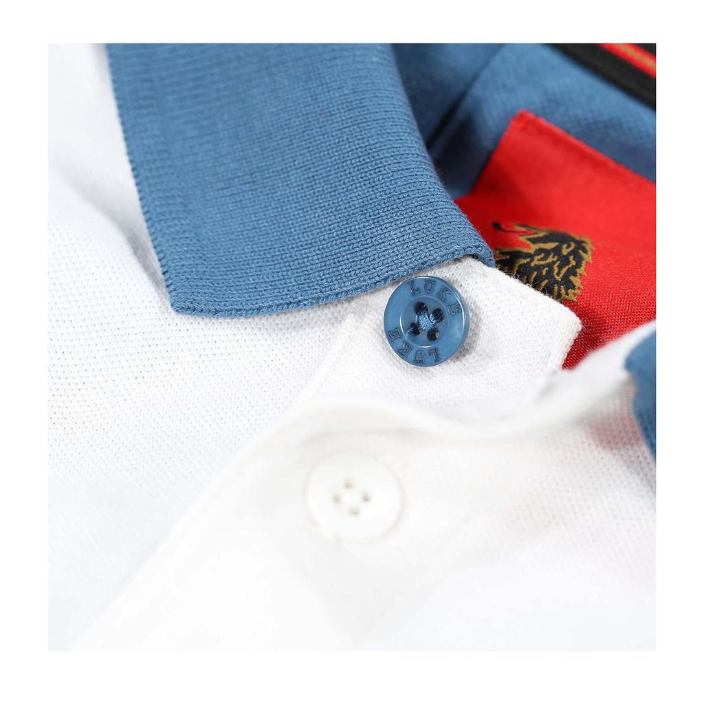 Luke 1977 Mens Cala Mayor Chevron Polo Shirt