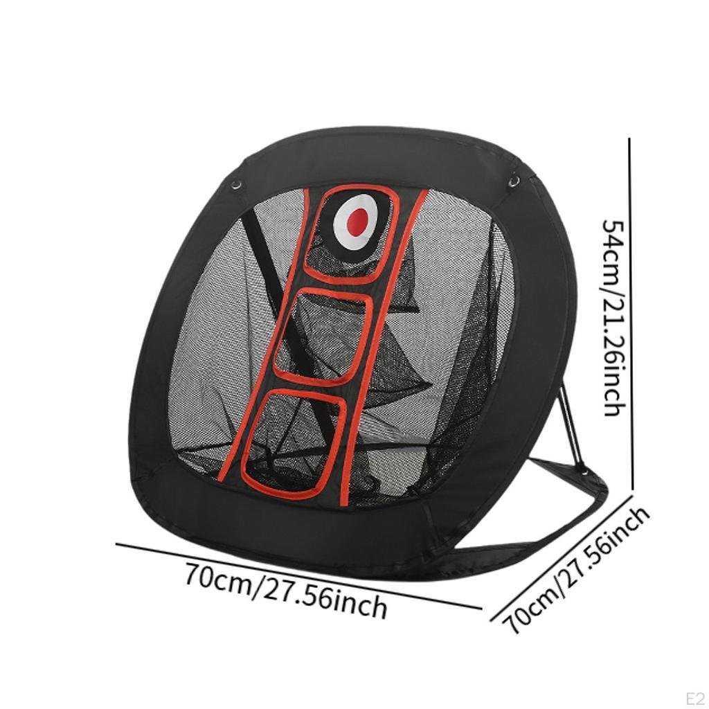 Golf Chipping Net Supplies Portable Folding Easy to Install Practical for Backyard