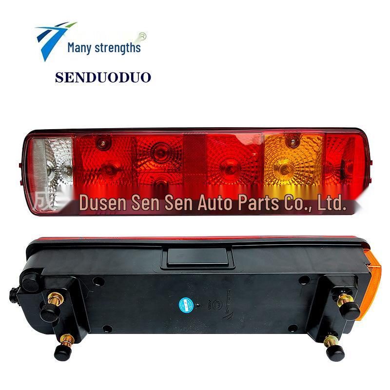 Compatible Rear Tail Light Assembly for Ouman GTL/EST/ETX Vehicles - Star Wing Main Brake Light