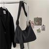 IELGY Lazy Style Tote Bag Canvas Commuter One Shoulder Large Capacity Loose Feeling