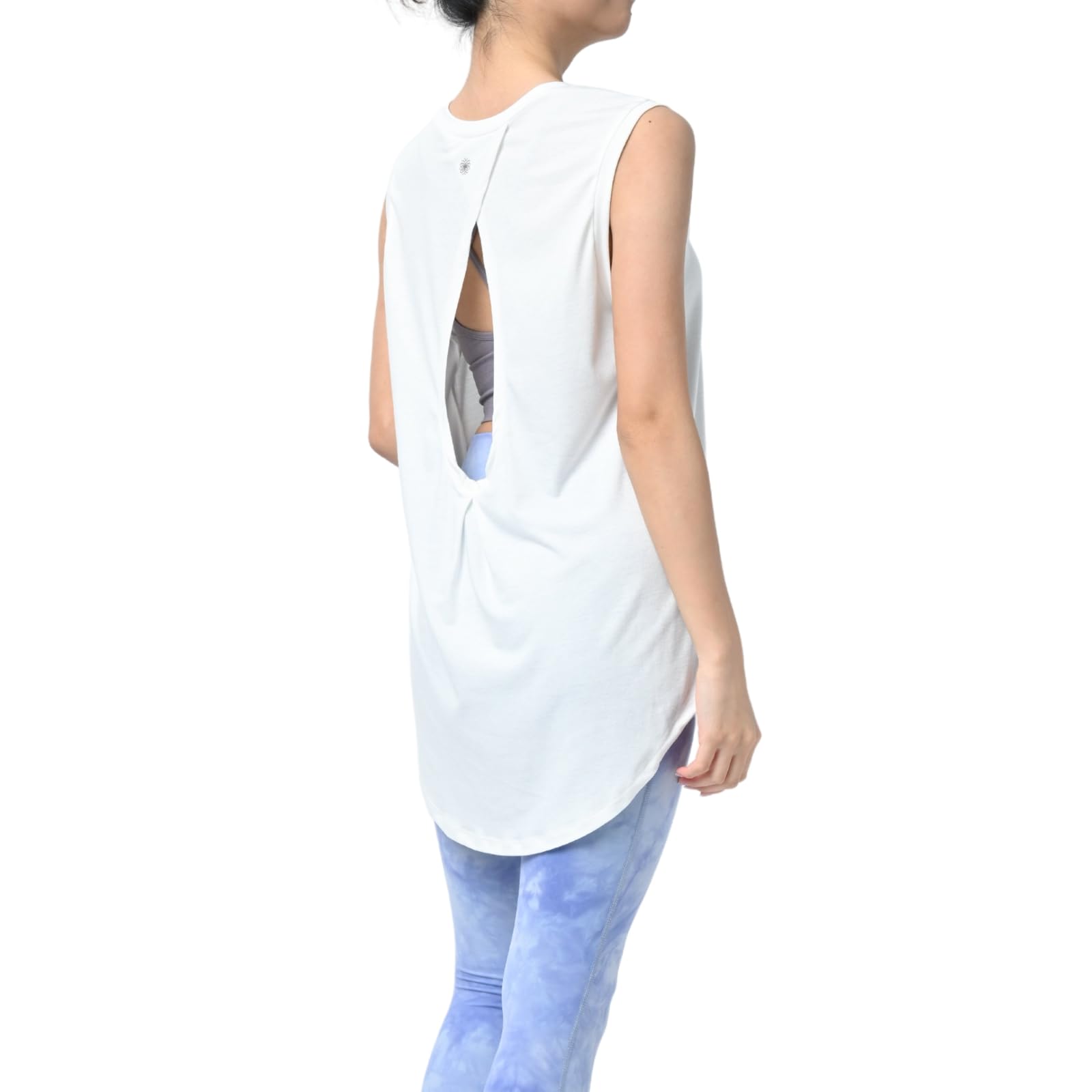 

Мачикаада Майка для йоги Длинная Лестная Спина Бренд 631 Размер Женский Топ, Длина, Дизайн, Эластичность, Стильный, Милый, Название, (Белый, F) белый