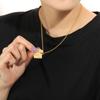 Openable Envelope Necklace Heart Lovers Choker Necklace Chic Pendant Sweater Chain  Girls