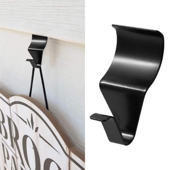 10Pcs Storage Hooks Rustproof Corrosion Resistant Not Easily Deformed Polished Surface Simple Installation Hanging Wall Hooks