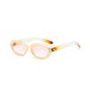 LOOKING4U Neo Retro 20300 Lunettes de soleil moches C2 Ivoire Rose