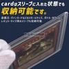 Toy God Top Loader Hard Type with Protective Film Card Loader Clear White Transparent Trading Card PVC Material and Scratch Prevention Storage of
