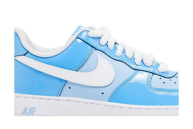 Men's Sneakers Nike Air Force 1 Low '07 LV8 Phychic Blue White Patent Psychic Blue/University Blue/White