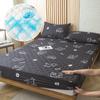 Waterproof Cotton Fitted Bed Sheet Anti-mite Mattress Protector Soft Breathable Mattress Cover Queen Fitted Sheet 140/160*200cm