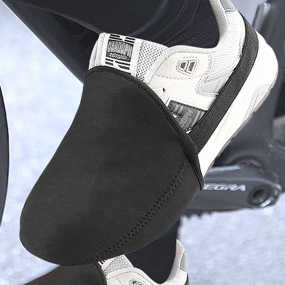 Pair Mountain Road Bike Shoes Cover Half Palm Toe Lock Windproof Bicycle Protector Boot Case Cycling Overshoes