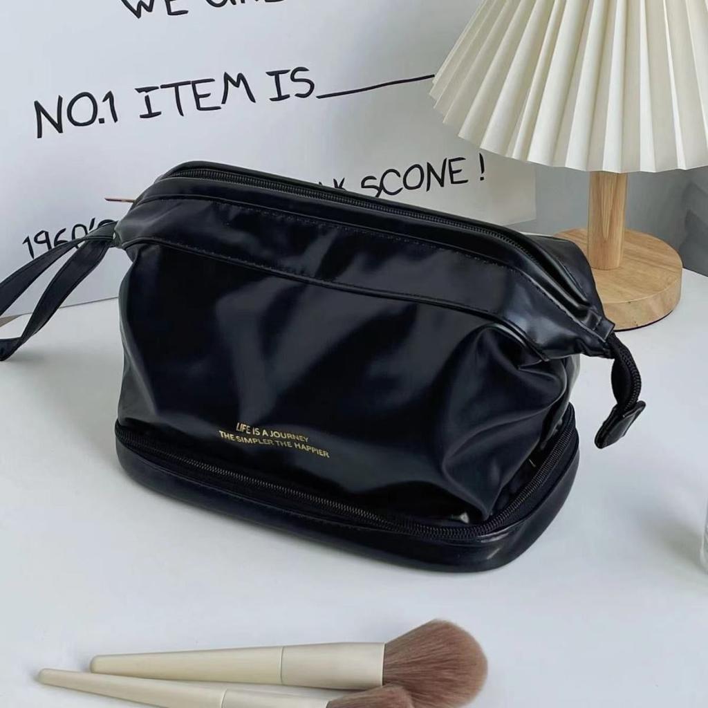 Large-capacity Makeup Bag Waterproof Cosmetics Storage Bag New Travel and Business Trip Toiletries Bag Makeup Brush Storage Tool