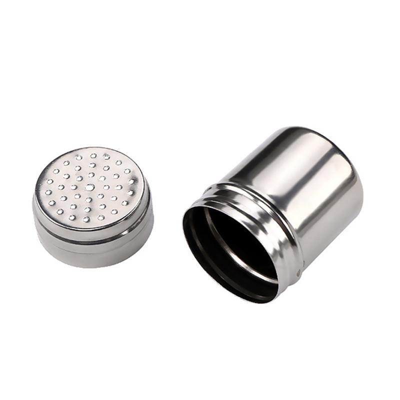 Multipurpose Stainless Steel Seasoning Jar Salt Sugar Bottle Kitchen Gadgets Spice Pepper Shaker Spice Jar Toothpick Holder
