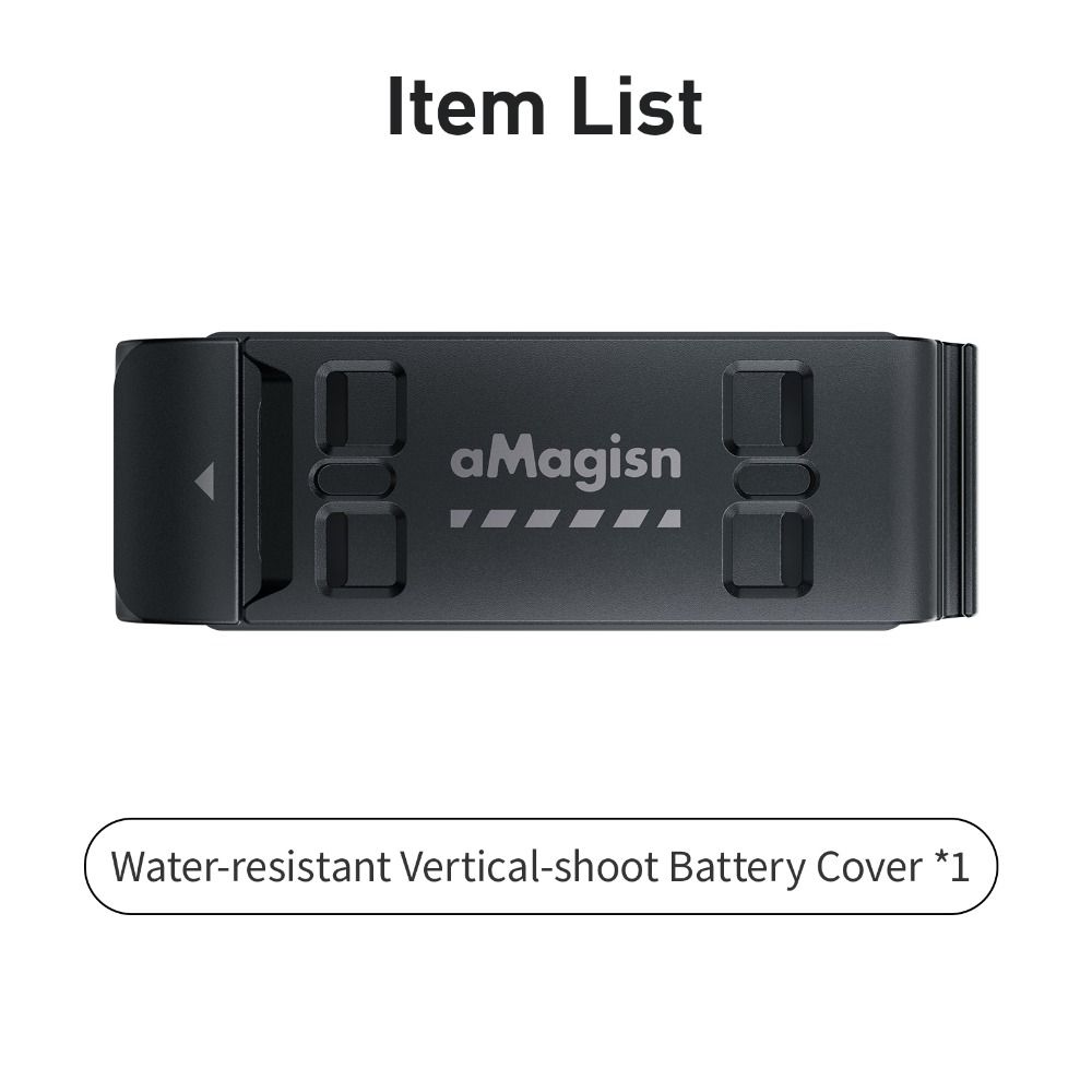Tapa de Batería Para Insta360 Ace Pro2 Adaptador de Liberación Rápida para Disparo Vertical Cubierta Impermeable Para Accesorios Insta360 Ace Pro2