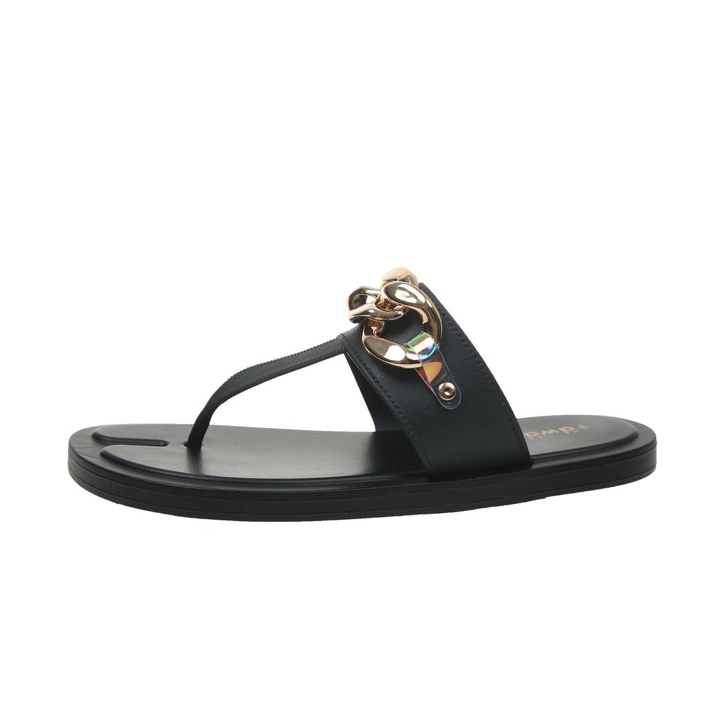 Ladies New Slippers Summer T-shaped Flip-Flops Flat Slippers Fashion Indoor Outdoor Fashion Fashion Convenient