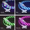 Luminous data cable for mobile phone fast charging, suitable for Apple, Huawei, Xiaomi phones and car use