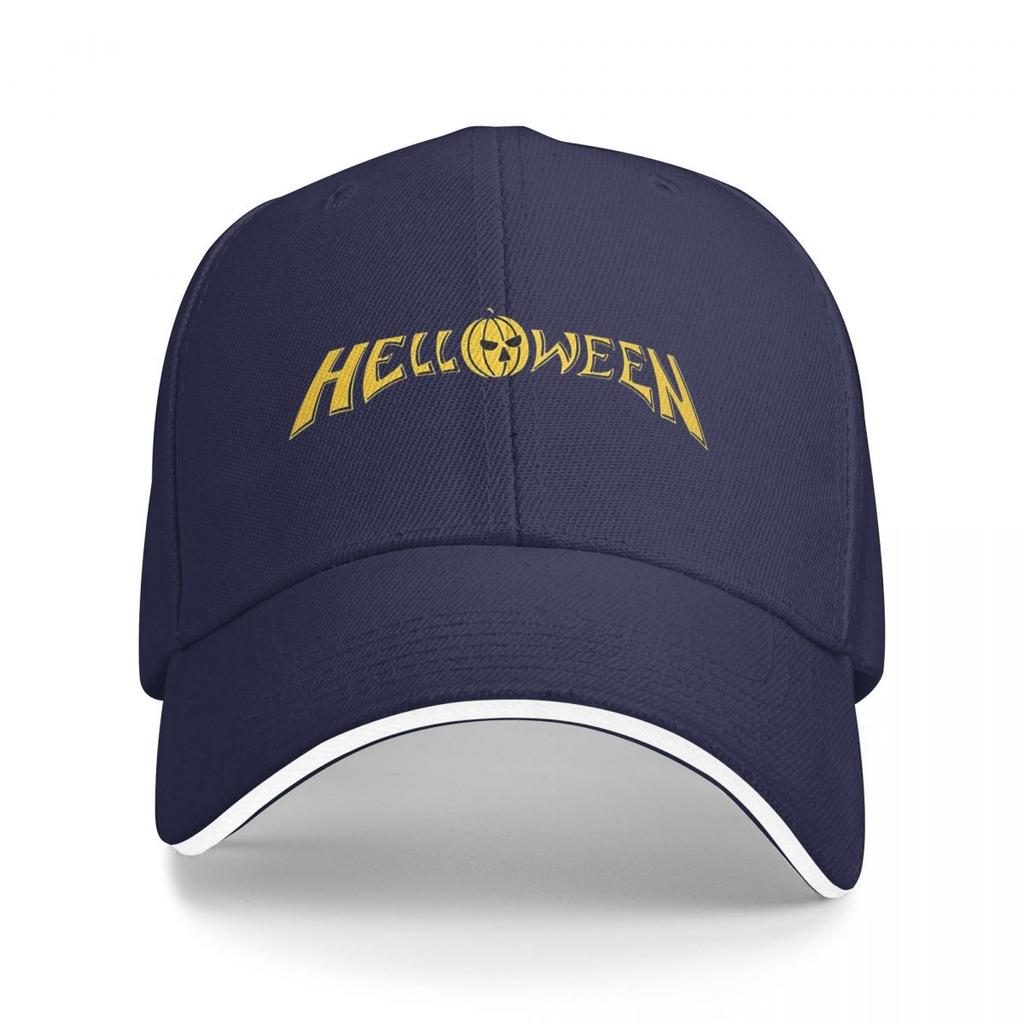 Helloween Logo Kapuce Snapback Baseballové Čepice Prodyšné Ležérní Čepice Venkovní pro Muže a Ženy