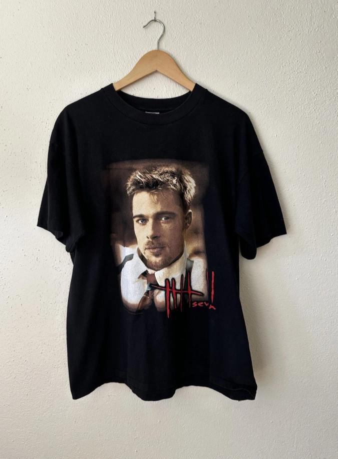 Vintage 1995 Seven Movie Promo T-shirt size S-5XL M