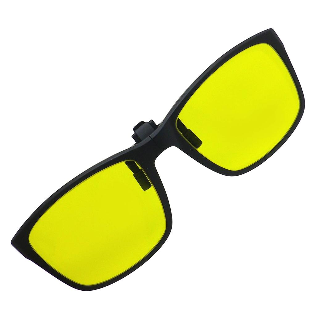 ABClip Night Assist 475 Foldable UV Made In Japan Lenses Original Perfect for Nighttime Clip-on Sunglasses, Bib, Flip-Up Design, High-Performance