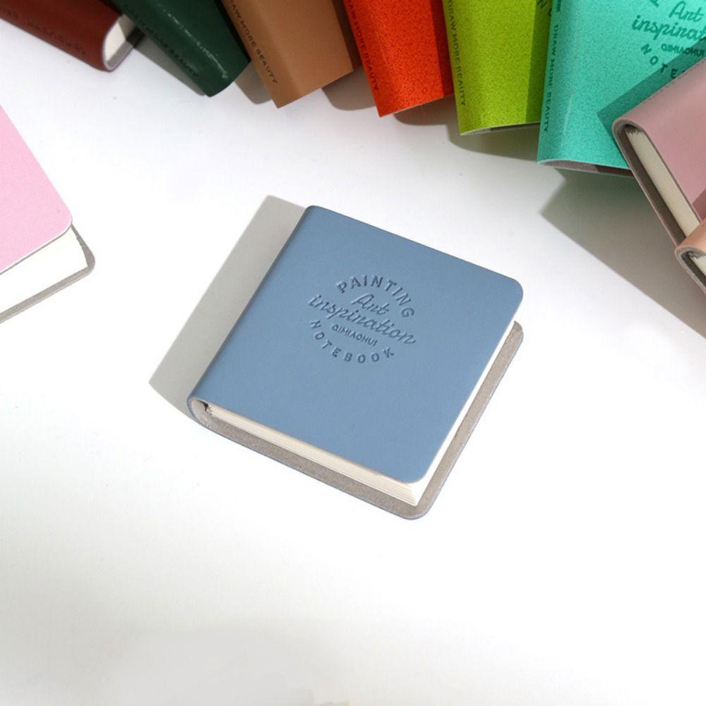 3 Stück Kompaktes Mini-Zeichenbuch Dickes Zeichenpapier Tragbares Handbuch Miniatur-Skizzenbuch Arbeit