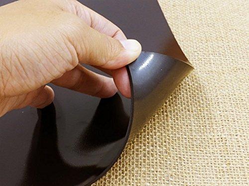 2162 PPLS Dünne Magnetfolie, A4-Größe, 2,0 mm Dicke, Set mit 5 Stück