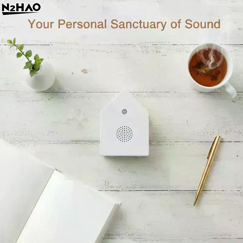 Bird Chirping Sound Box Indoor Ambient Noise Portable Table/Wall Mount Bird Singing Machine For Living Room Bedroom Garden Patio