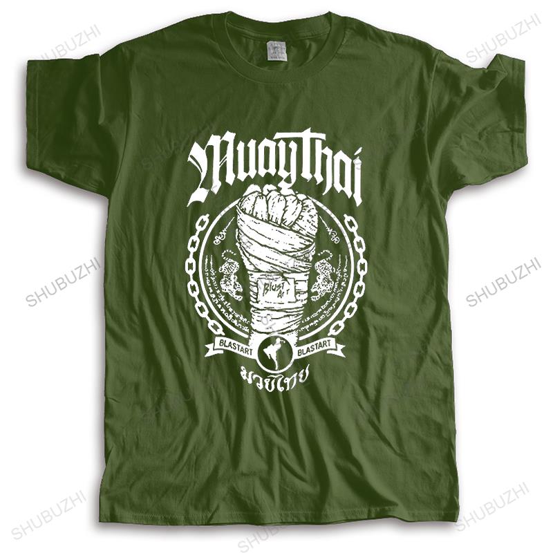 Summer mens High Quality tshirt Brand Clothing Thailand Fighting Muay Thai funny tee-shirt for men streetwear t-shirts gift