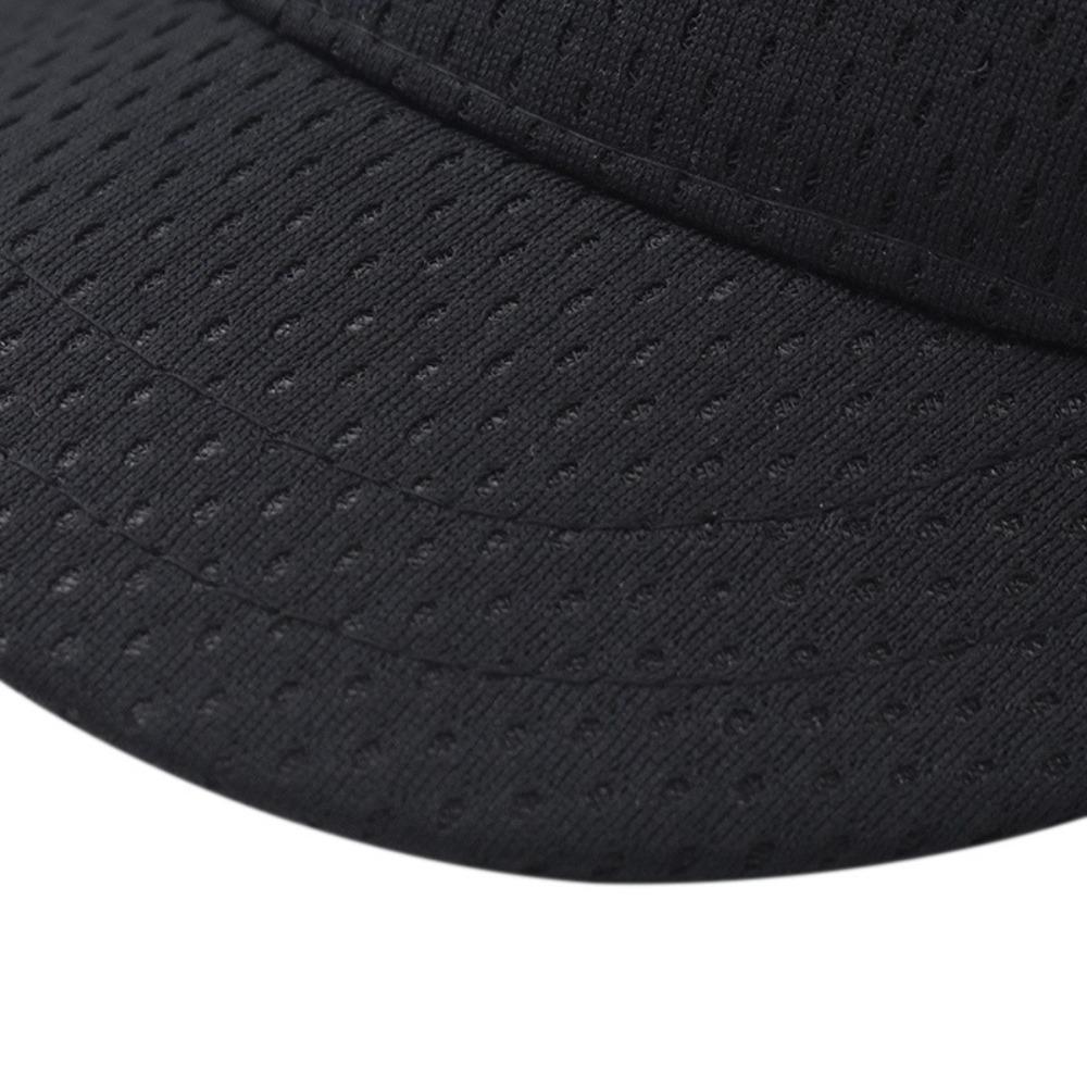 Quick Drying Mesh Cap Breathable Trucker Caps Versatile Short Brim Baseball Cap Unisex
