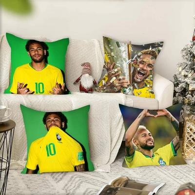 Pillowcases Cushion Covers Living Room Sofas Home Decor Gifts Football Player N-Neymars Cool