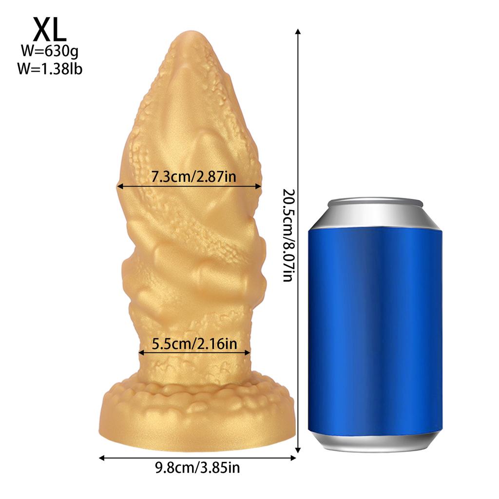 Big Silicone Anal Plug Dildo Butt Trainer for Men Women Fisting Sex Toy 18+