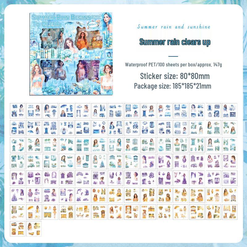 

Винтажные наклейки с персонажами-цветами для самодельных журналов и модных поделок