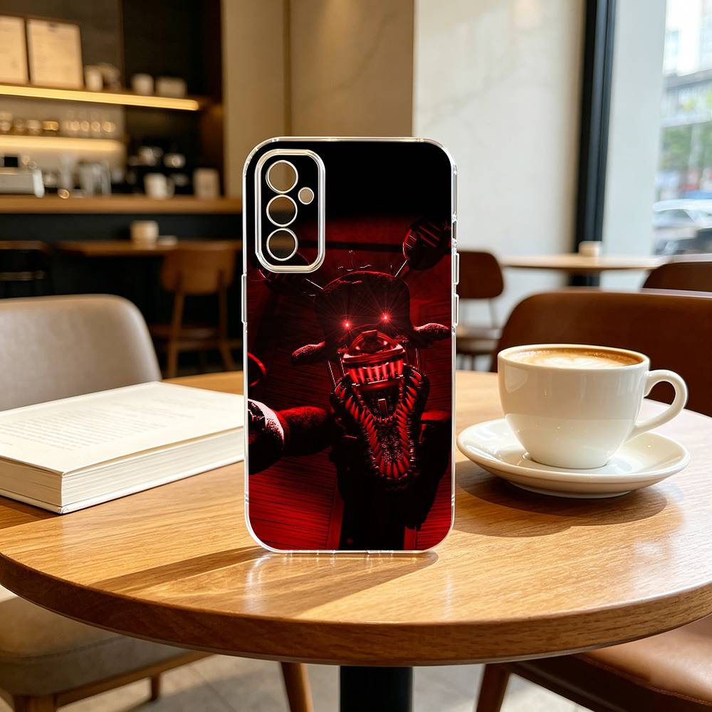 F-Five N-Nights GAME Phone Case For SamsungA10,12,20,21S,30,31,40,50,51,52,70,71 Transparent Cover