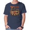 Unisex Crew Neck T-Shirt Ramen Of Death Graphic Short Sleeve Casual Tee