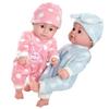 Sound-Activated Silicone Reborn Baby Doll - Soft, Smart Early Education Toy for Girls