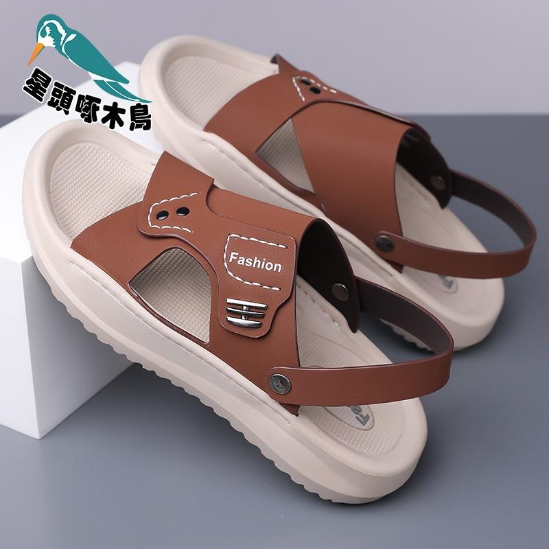 2025 Sandals Men's Summer Men's Wear Non-slip Sports Driving Slippers Men's Shoes Sandals