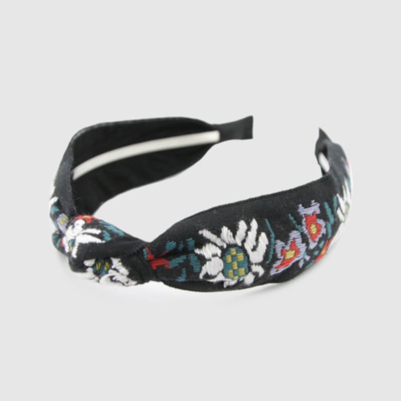 LALA Bohemian Flower Hairband - Rose