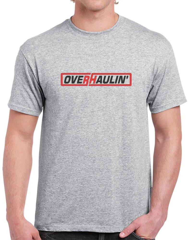 Overhaulin Tee Cool Custom Car Race Tv Show T Shirt Unisex T-Shirt S