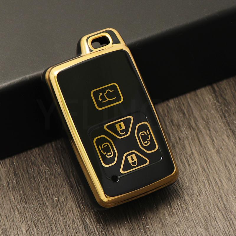 5 Buttons Remote Car Key Case Cover Fob Smart Card Shell for Toyota Avalon Camry Highlander Crown Corolla Car Accessories