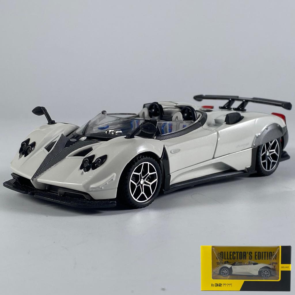 1:32 Pagani Zonda HP 2017 Supercar Alloy Metal Diecast Model Car High Simulation Ornament Decoration Home Collectibles Christmas
