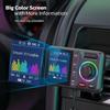 Handfree Call Car Wireless Adapter FM Transmitter with MP3 Playback and PD20W Fast Charge Support Intelligent Charging