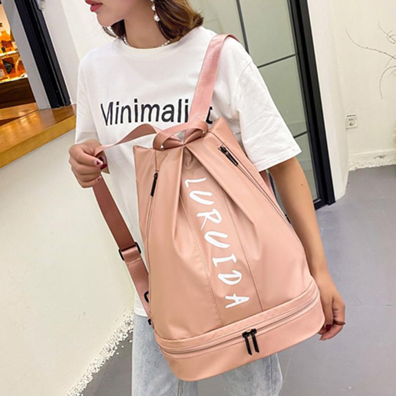 Swimming fitness bag women's wet and dry separation independent shoe compartment beach sports equipment backpack men's swimsuit storage bag portable