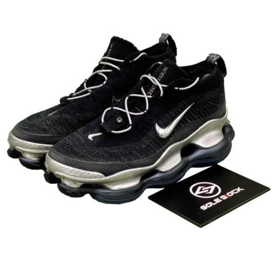 

Nike Air Max Scorpion Flyknit Black Metallic Silver W - HJ3487-001 EU 36.5 чёрный