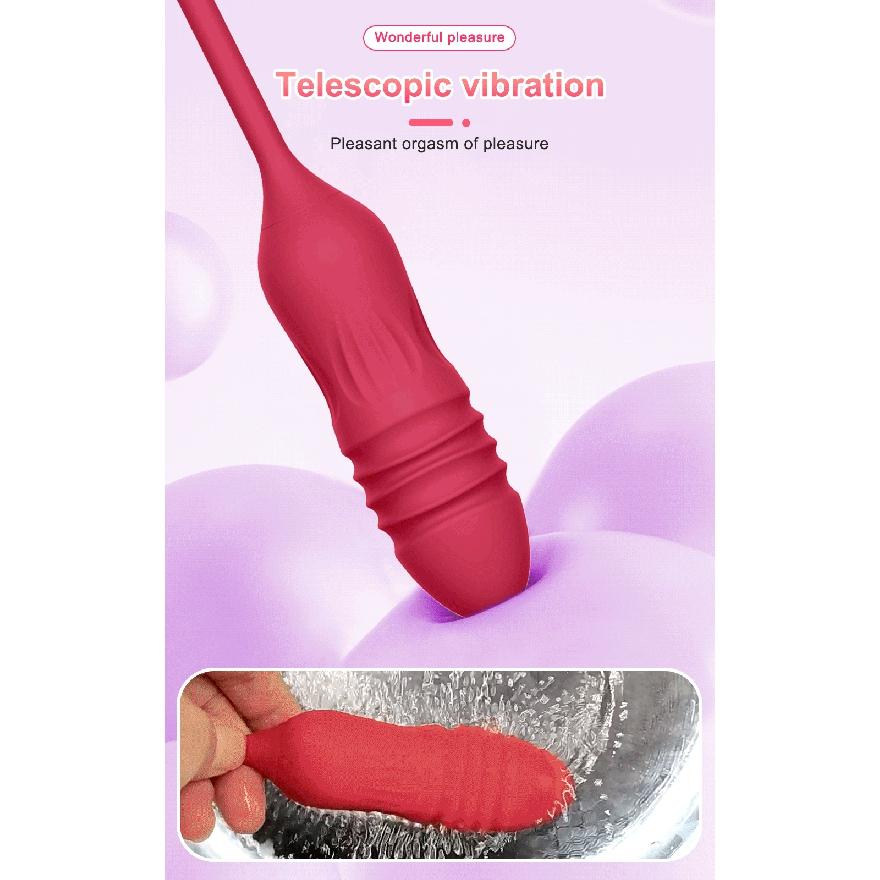 Powerful Rose Sucking Vibrator Female Clitoris Clit Sucker Vacuum Nipple Stimulator Love Egg Sexy Toys Goods for Women Adults