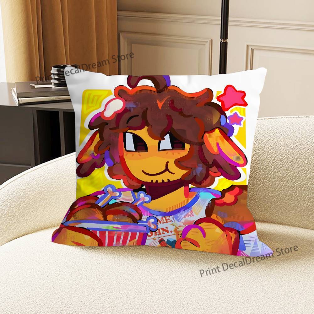 Shedletsky Fanart Pillow Case Ultra Soft Skin Friendly Fabric Cloud Like Comfort & Concealed Zipper