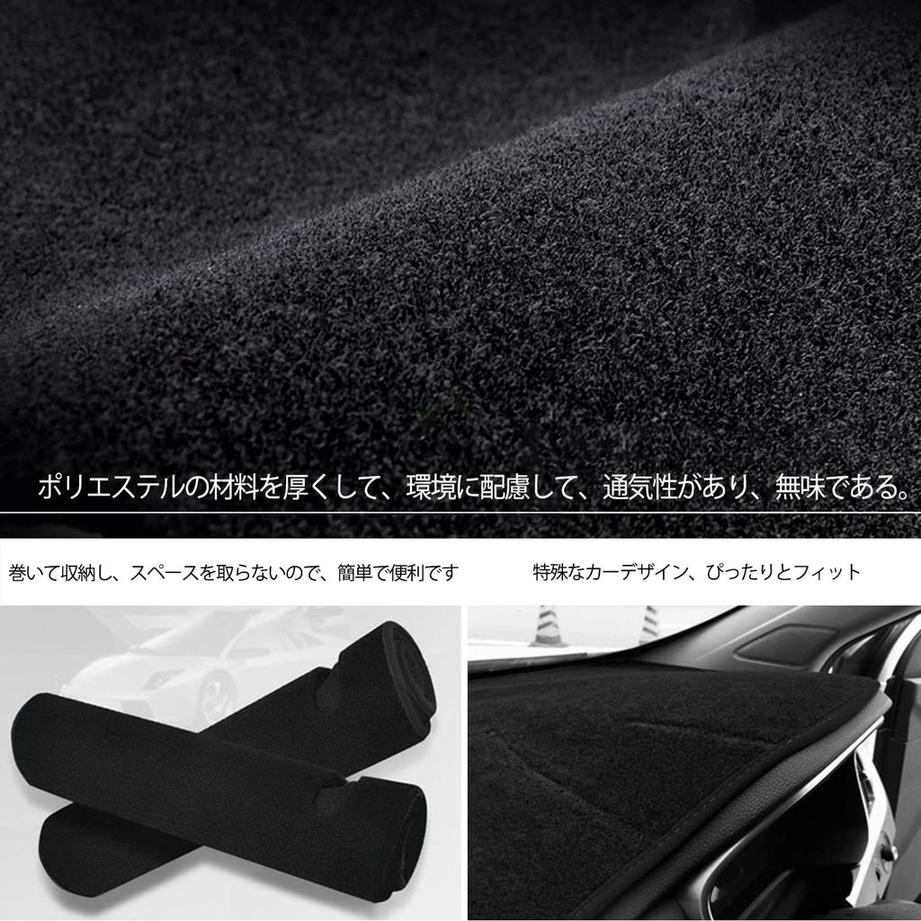 YOFAMO Toyota New 90 Series Dashboard Car Dashboard Toyota Noah 90 Voxy 90 2022 Dash Sun Dashboard Interior Accessories Black Voxy/Noah Mat, Cover,