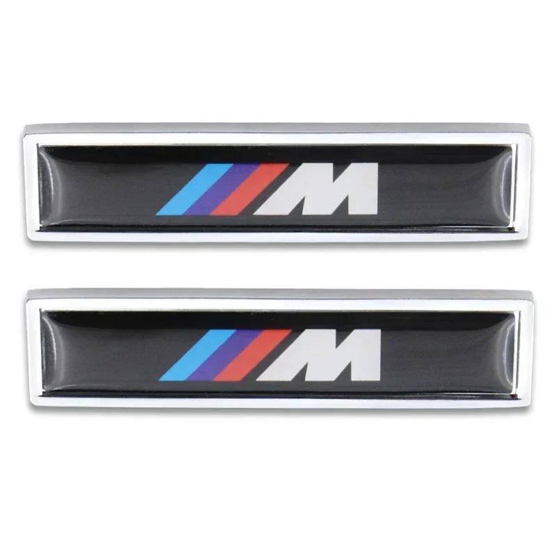 

B4 A5 2025 Hot 2pcs car metal decorative labeling car tail sticker For BMW M 1 3 4 5 6 7 E Z X M3 M5 M6 E39 E46 E30 E28 E91 E92 чёрный
