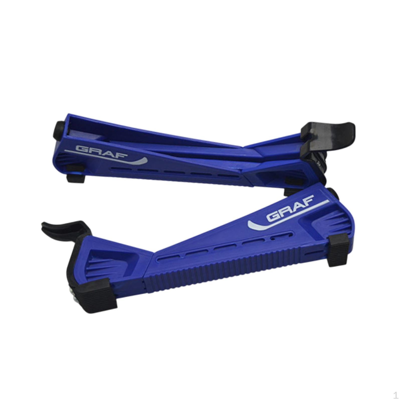 

Художественные протекторы для коньков, чехол для лезвий, прочная защита для зимних видов спорта, защита для коньков синий