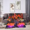Hades Zagreus Flannel Blanket  Soft Warm Throw Blanket for Outdoor Travel Office Novelty Bedspread Sofa Bed Cover