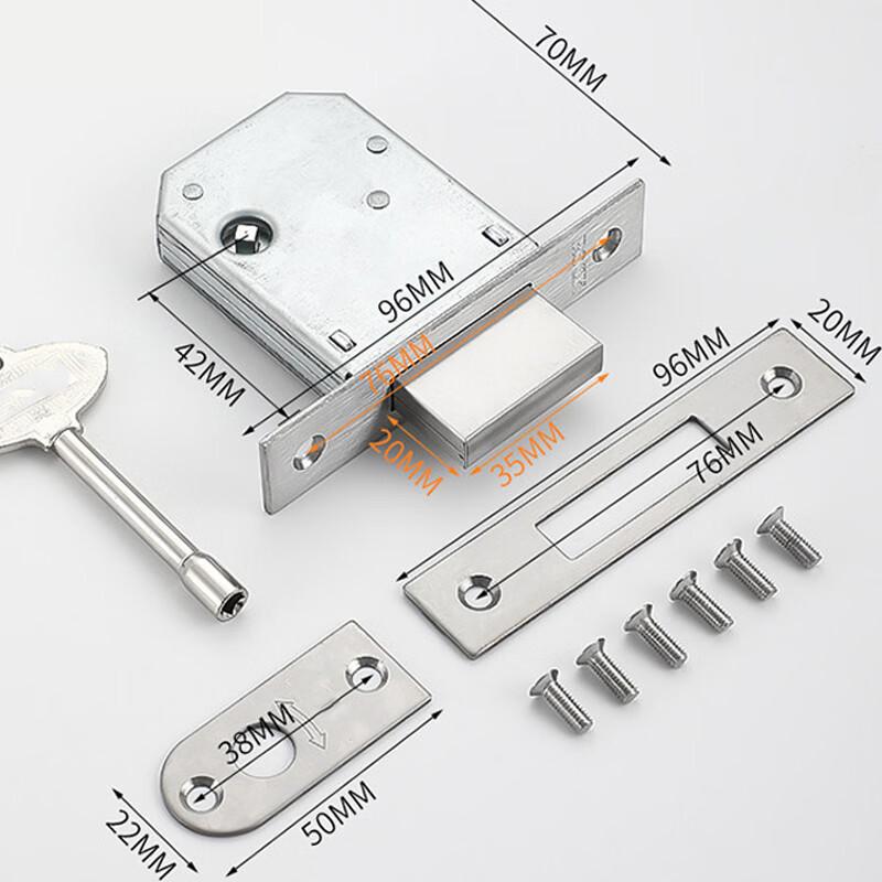 YUELIGPIN Easy-Install Pipe Well Passage Lock