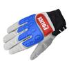 KOMINE GK-135 Instructor Gloves Pro Advance POLICEPRO, Gray/Red, XL