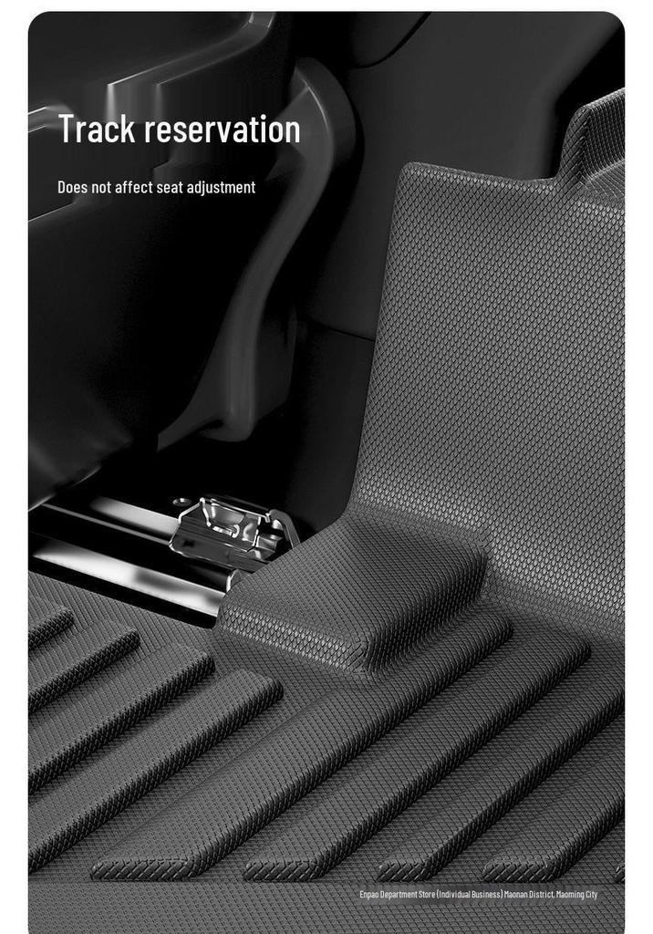 Volkswagen Teramont 17-25 Models All-Inclusive Modified TPE Anti-Slip Floor Mats for Five/Seven-Seater