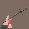 DIY Creative Chinese Style Hairpin Punk Sword Shape Hair Fork Fashion Hair Accessory for Women Cosplay Hanfu Party Wear
