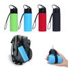 600ml Drinking Cup Lightweight Silicone Portable Kettle Reusable Foldable Soft Detachable with Suction Tubes for Running Fitness